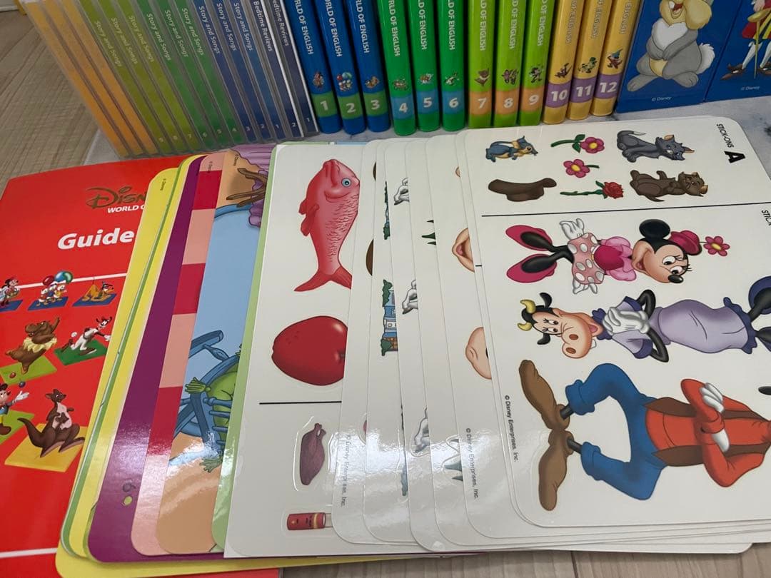 DWE ディズニー英語システム　メインプログラムフルセット　美品　新子役　8
