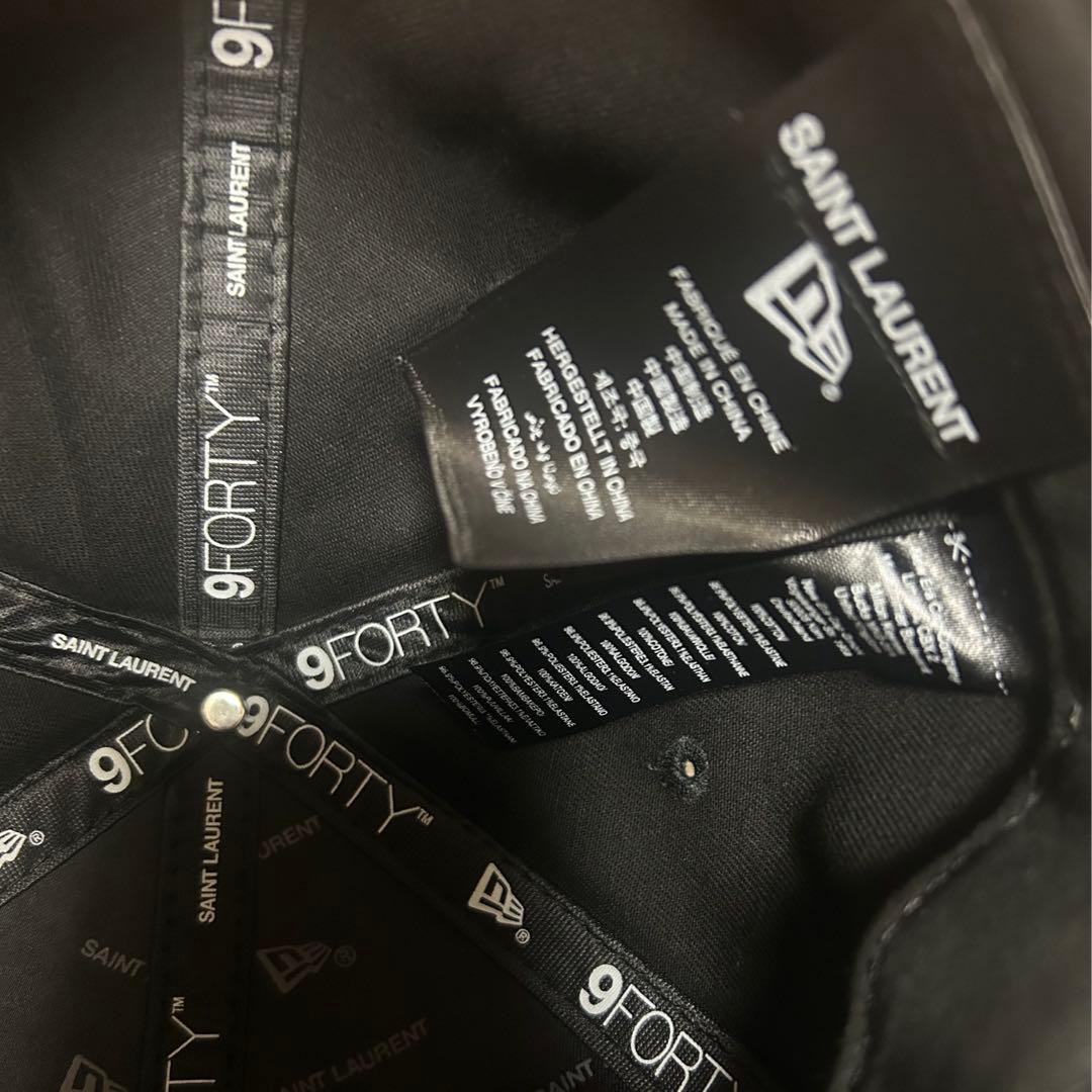 ★SAINT LAURENT★YCL36×New Era★ベースボールキャップ★