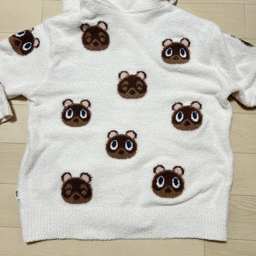 ジェラートピケ　どうぶつの森　パジャマ　上下セット