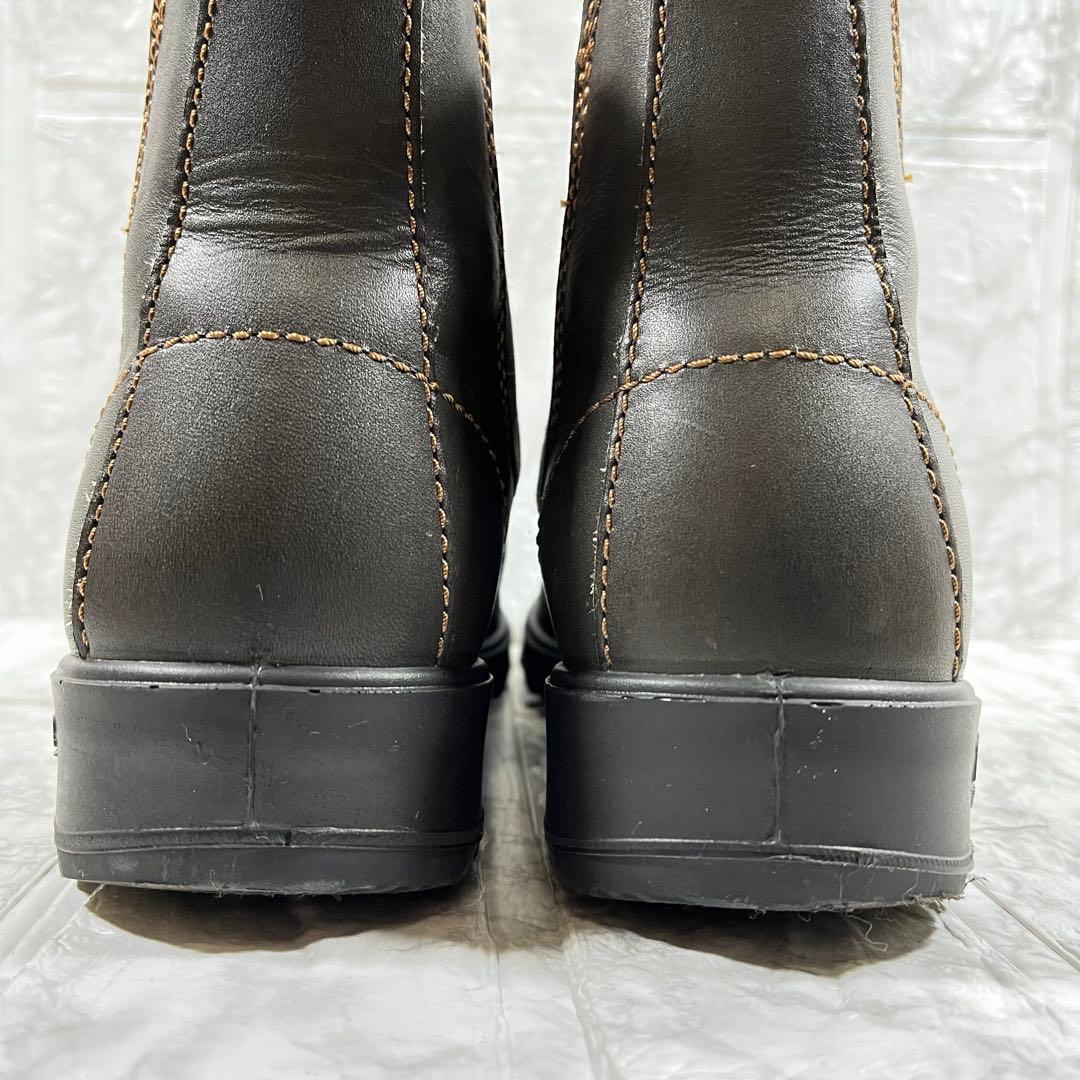 【極美品】blundstone チェルシーブーツ　サイドゴア　23.5-24㎝