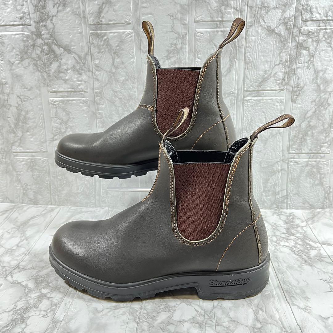 【極美品】blundstone チェルシーブーツ　サイドゴア　23.5-24㎝