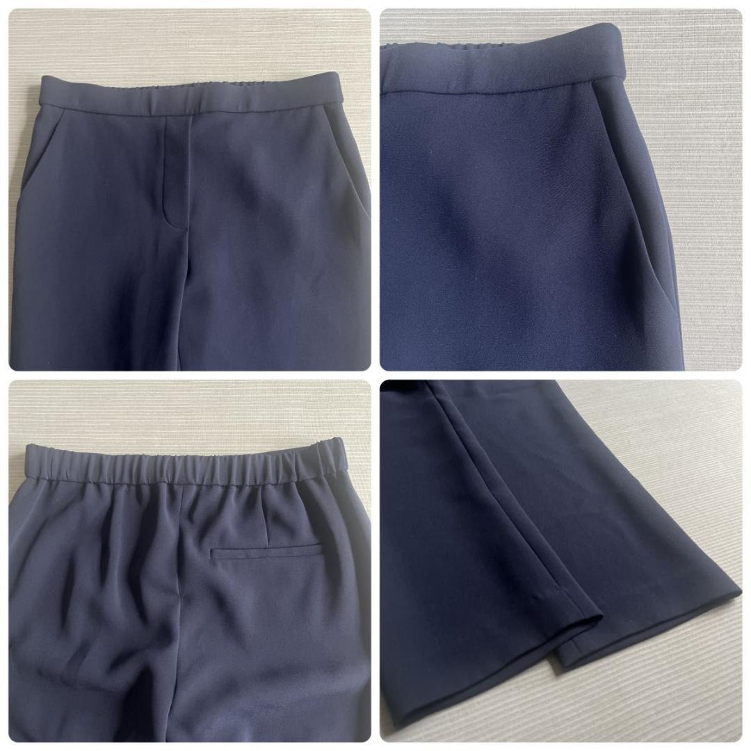 【セオリー】Classic Crepe セットアップ　パンツスーツ　ネイビー00