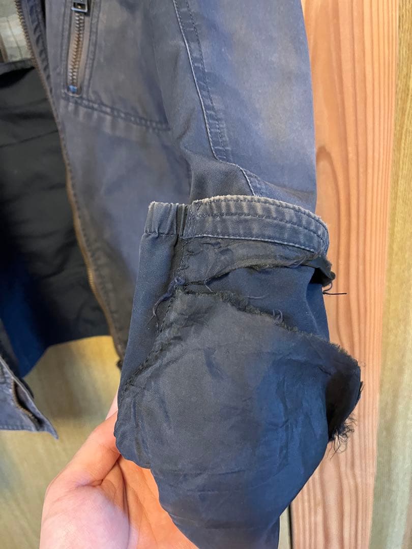 BELSTAFF V-Racer ネイビー シングルライダースジャケット