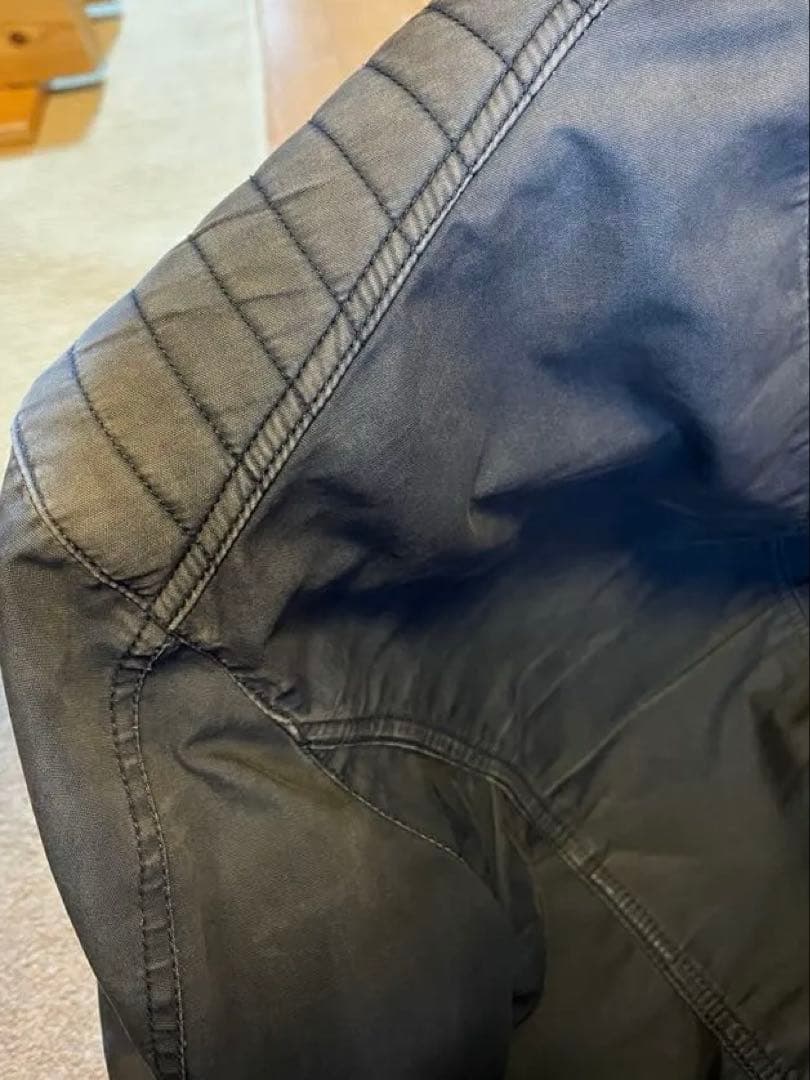 BELSTAFF V-Racer ネイビー シングルライダースジャケット