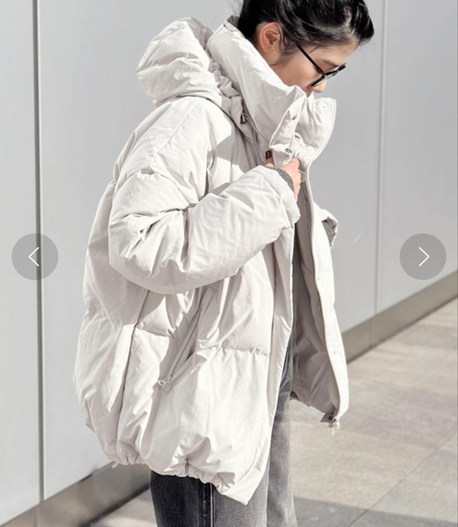AP STUDIO Midi down jacket 36サイズ シロ