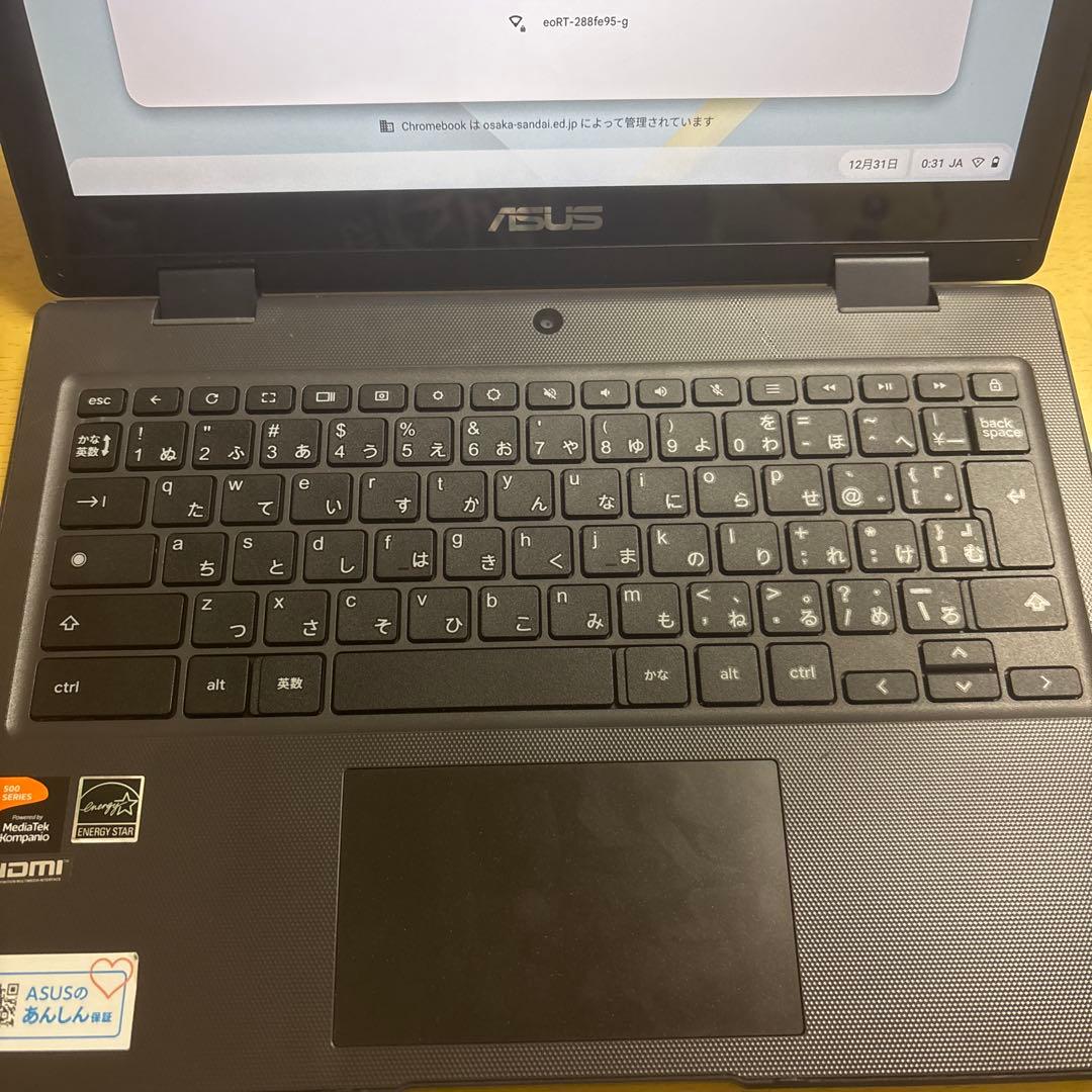 ASUS Chromebook 日本語キーボード