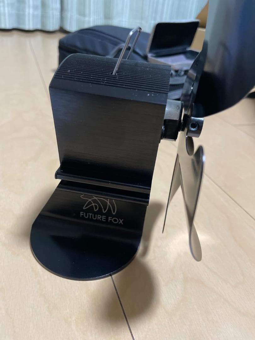 FUTUREFOX FOX-FAN ストーブファン 最新型 4枚羽 薪ストーブ*