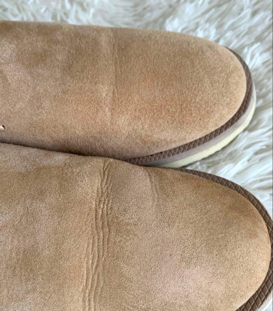 なおぼう様SUICOKEスイコック ムートン スリッポン サボ25cm