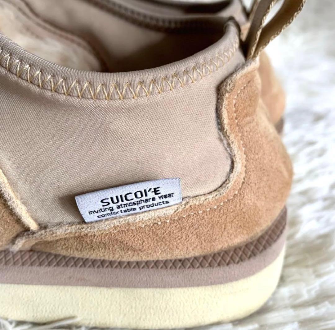 なおぼう様SUICOKEスイコック ムートン スリッポン サボ25cm