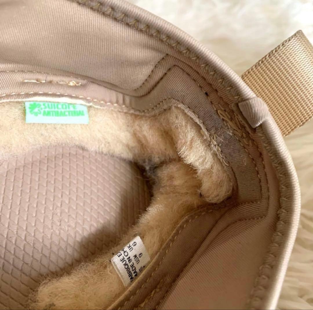 なおぼう様SUICOKEスイコック ムートン スリッポン サボ25cm