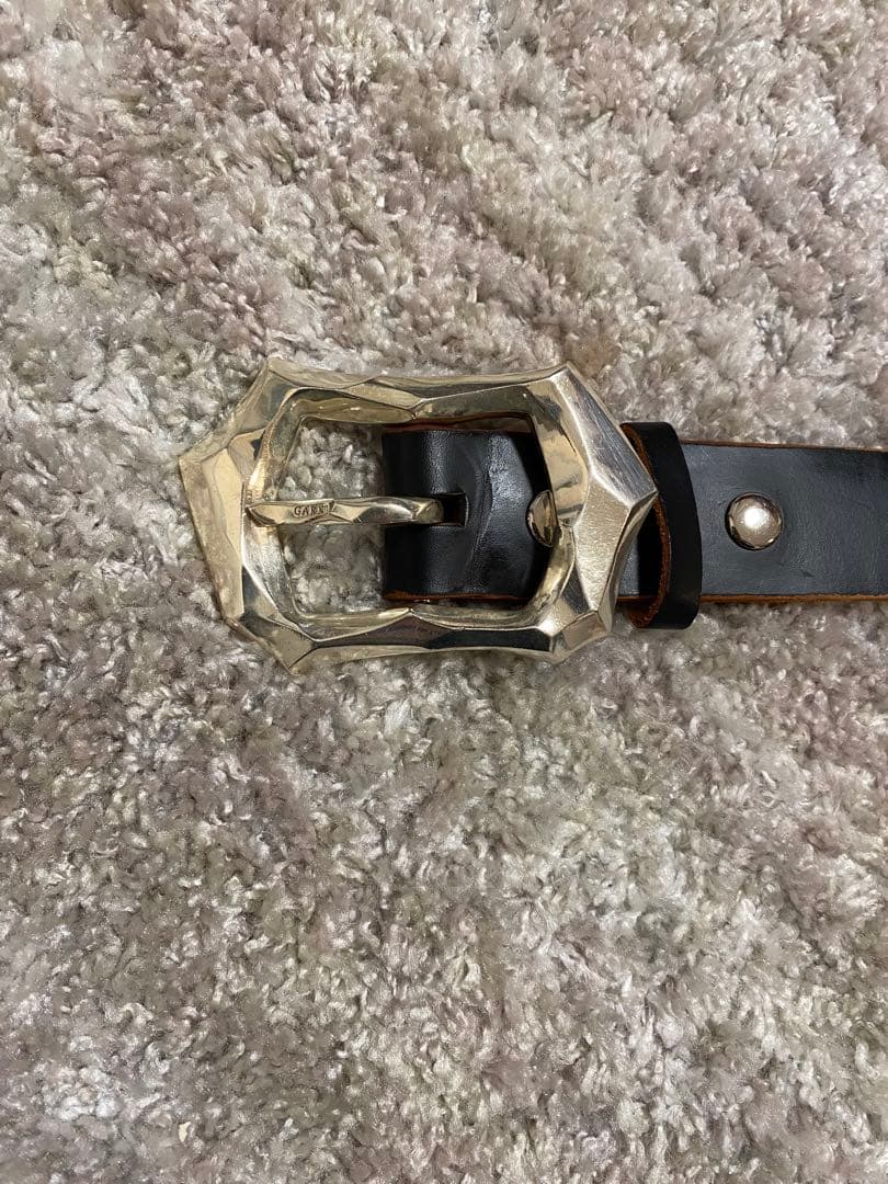d*7様 レザーベルト　バックル　silver925