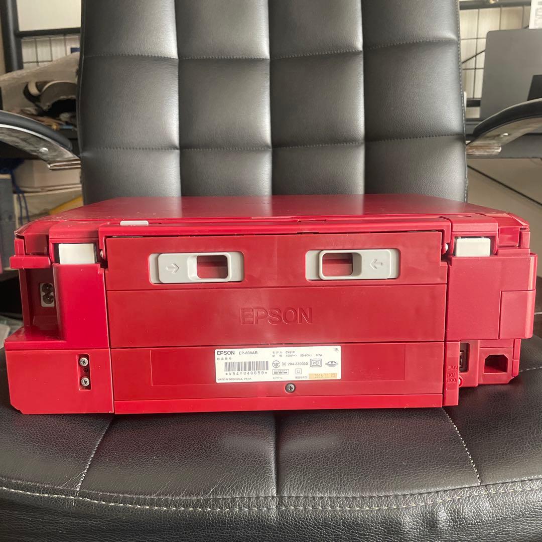 EPSON EP-808AR インクジェットプリンター 赤
