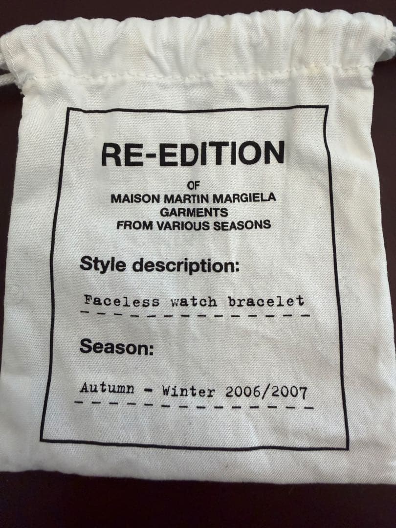 【MARTIN MARGIELA】 ブレスレット ウォッチ