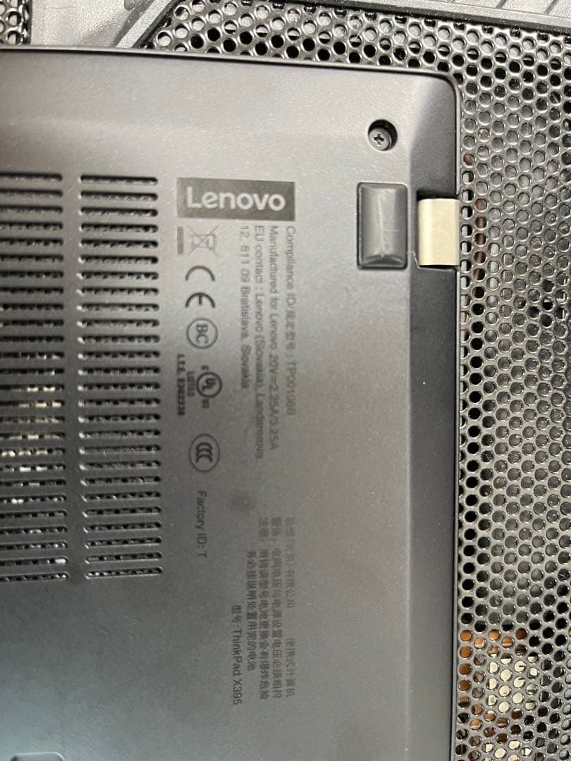 その他ノートPC本体 Thinkpad X395