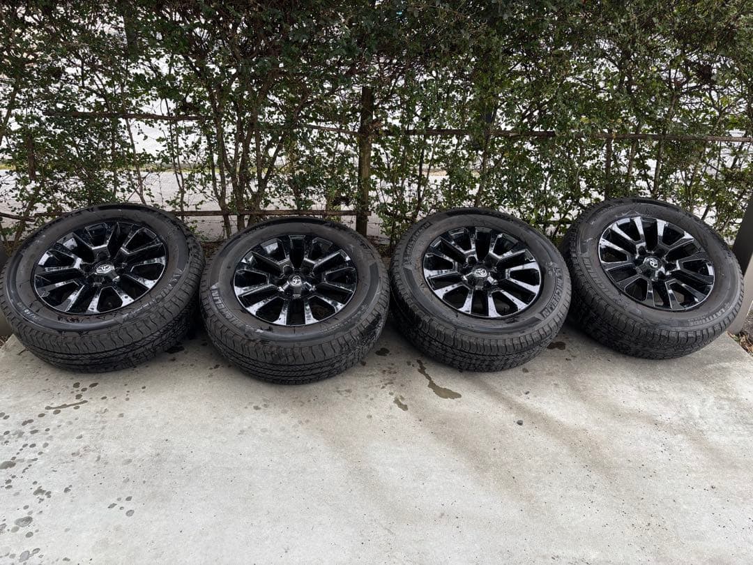 ランドクルーザープラド純正ホイールタイヤ