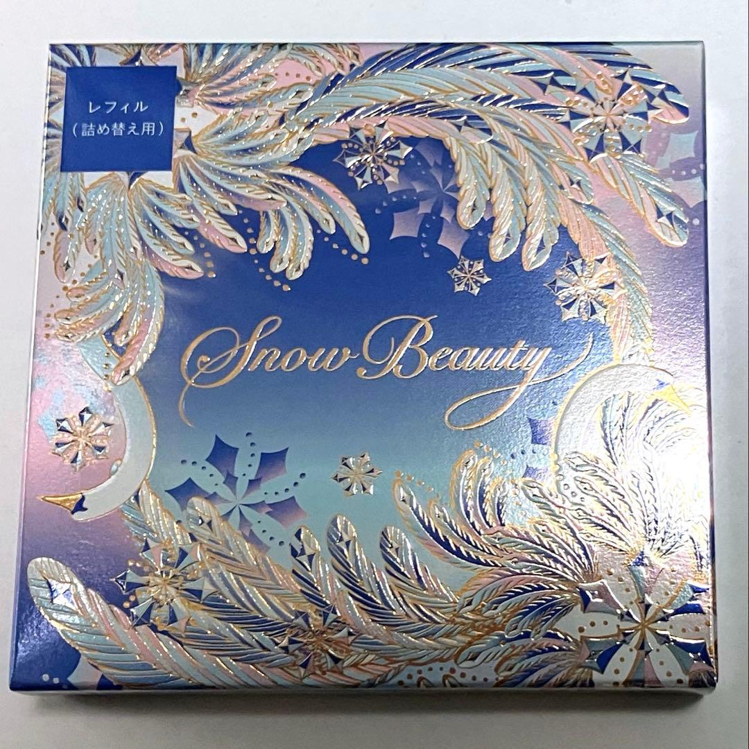 【11個】スノービューティーなめらかソフトパフ、スノービューティーレフィル1個