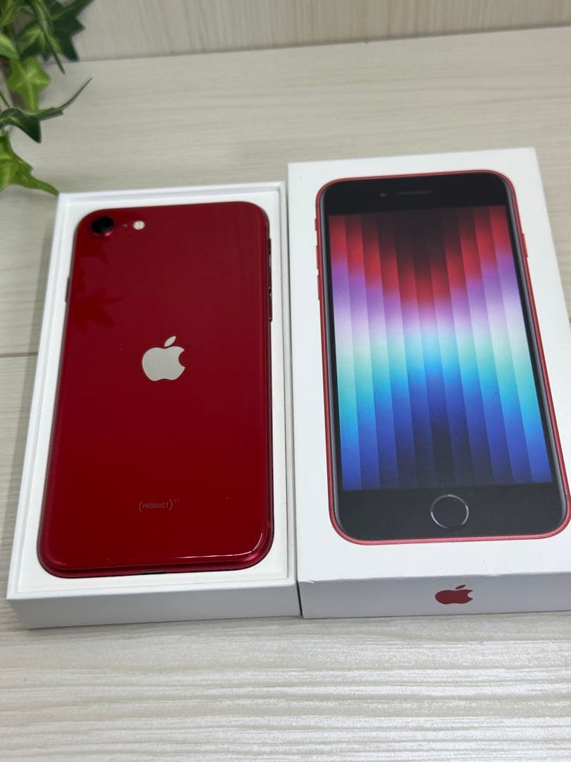 超美品✨iPhone SE 3 256GB SIMフリー✨100％