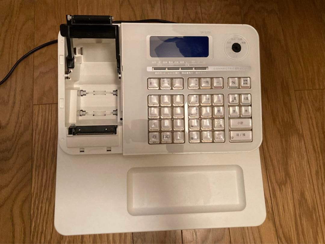 CASIO カシオ レジスター SR-S200-WE Bluetooth