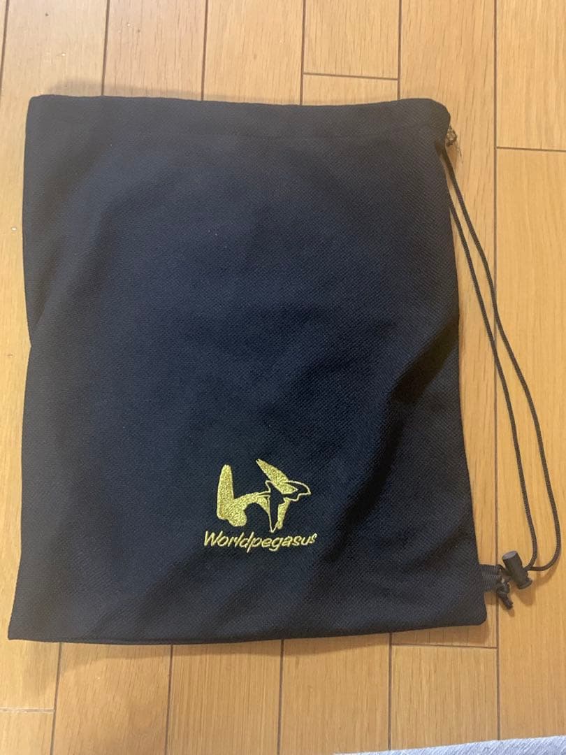 ワールドペガサス　硬式グローブ 黒/オレンジ