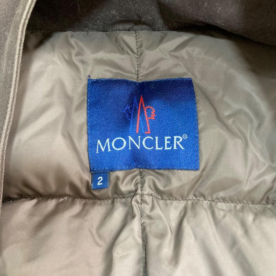17015✨モンクレール 青タグ セザンヌ ダウンジャケット ファーフード 2