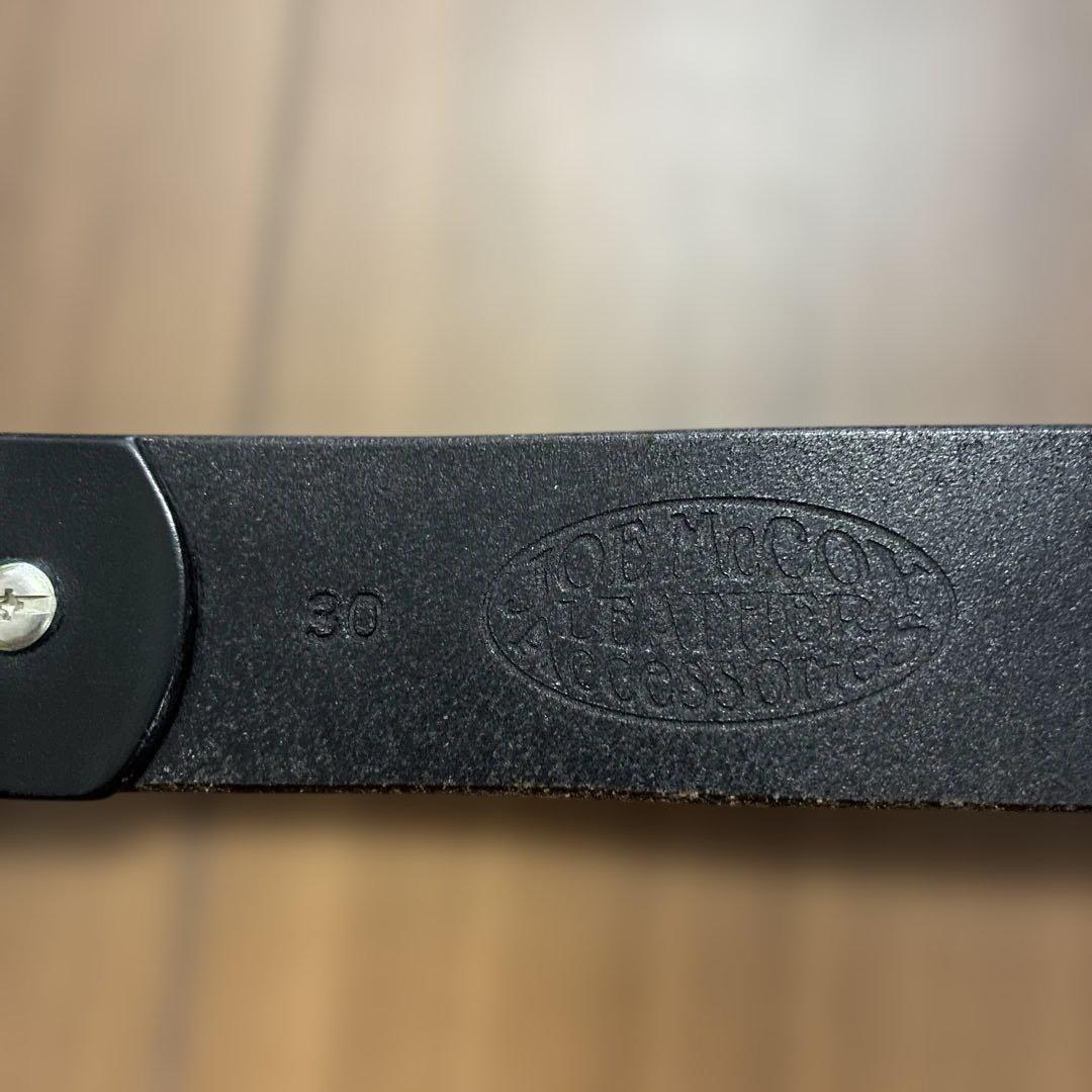 JOE McCOY THE REAL McCOY'S レザーベルト