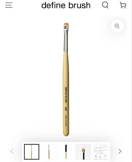 define brush アイブロウ パウダー ワックス ブラシ まとめ売り