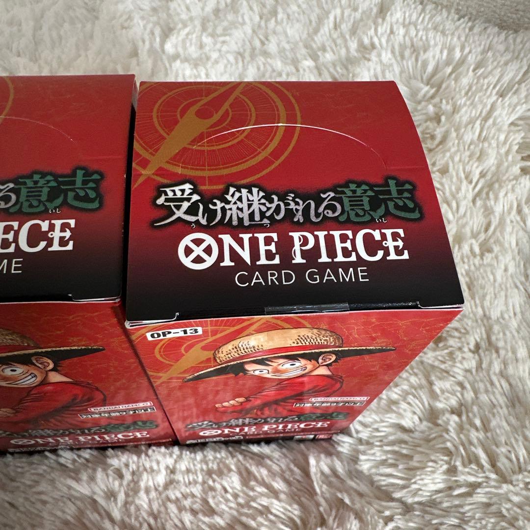 ワンピースカードゲーム 受け継がれる意思 3BOXセット 新品 未開封