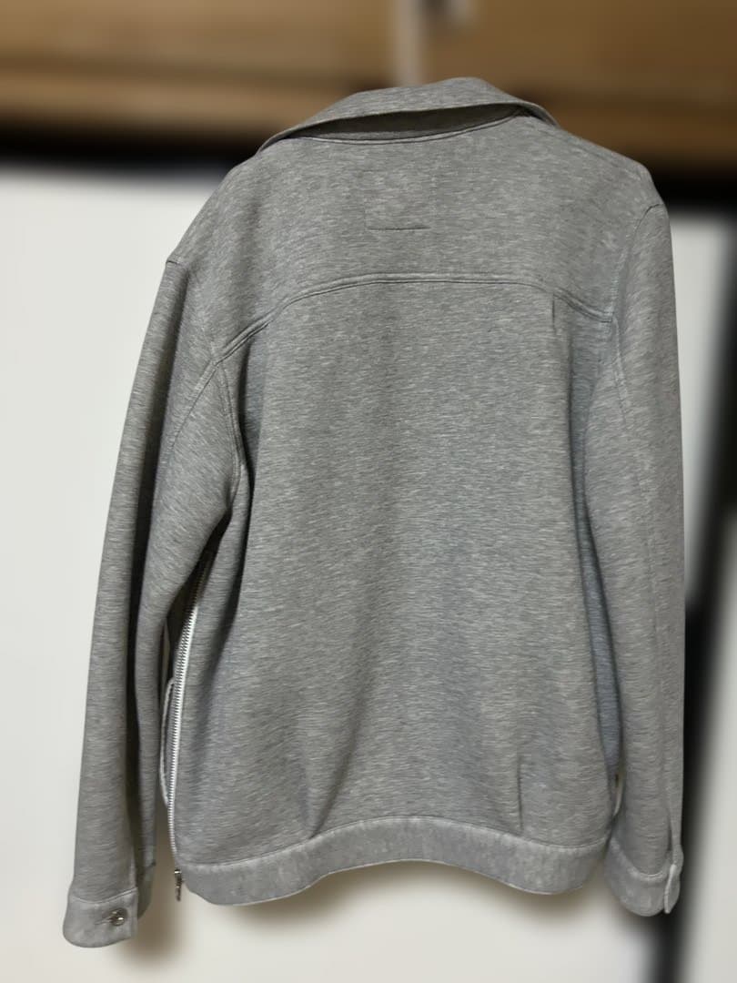 サカイ　グレー ジッパー付きジャケット 21-02497M