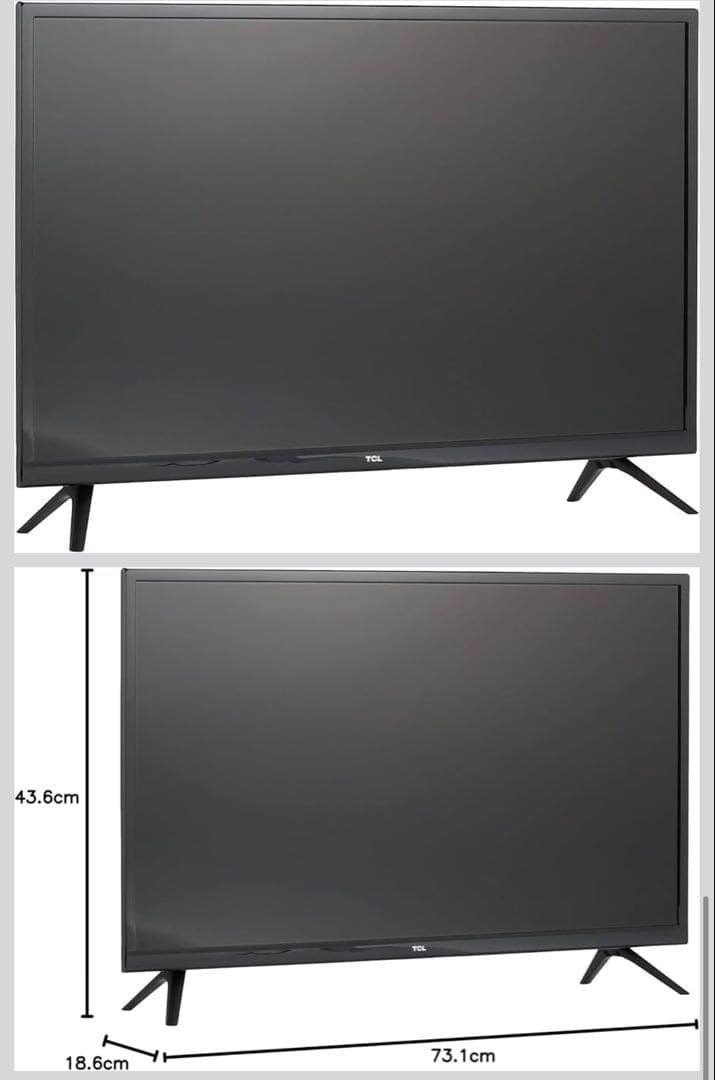 2023年製　TCL 32V HD 液晶テレビ Android TV