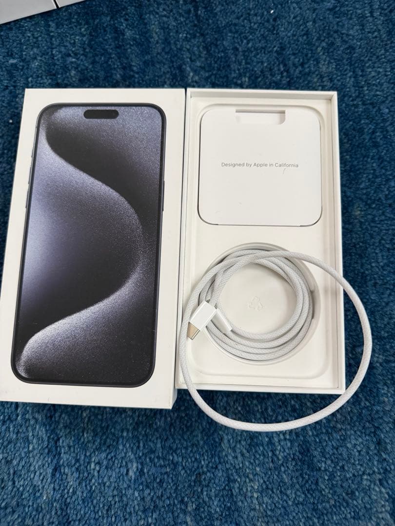 iPhone15Pro MAX 256GB ブルーチタニウム