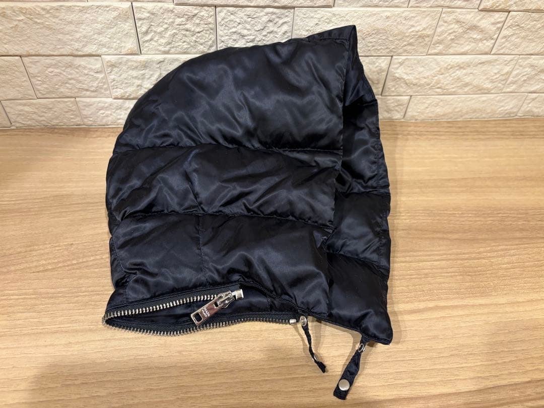 正規品 超美品PRADA ブラック ファー付きダウンジャケット 38 プラダ