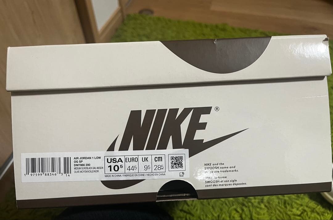 NIKE Air Jordan 1 Low Travis Scott 新品未使用
