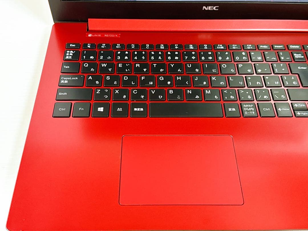 ✨鮮やかレッド！NECノートパソコン｜SSD搭載＆win11✨