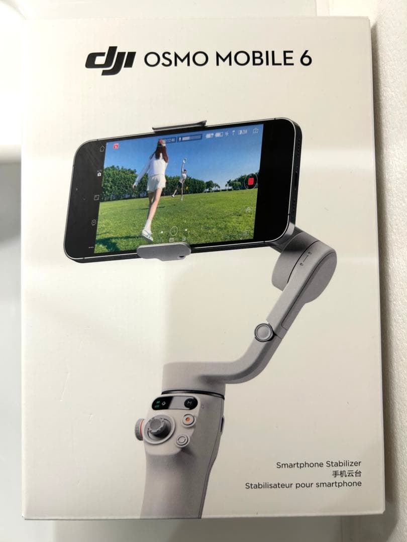 【美品】DJI Osmo Mobile 6 スマホジンバル ／付属品完備