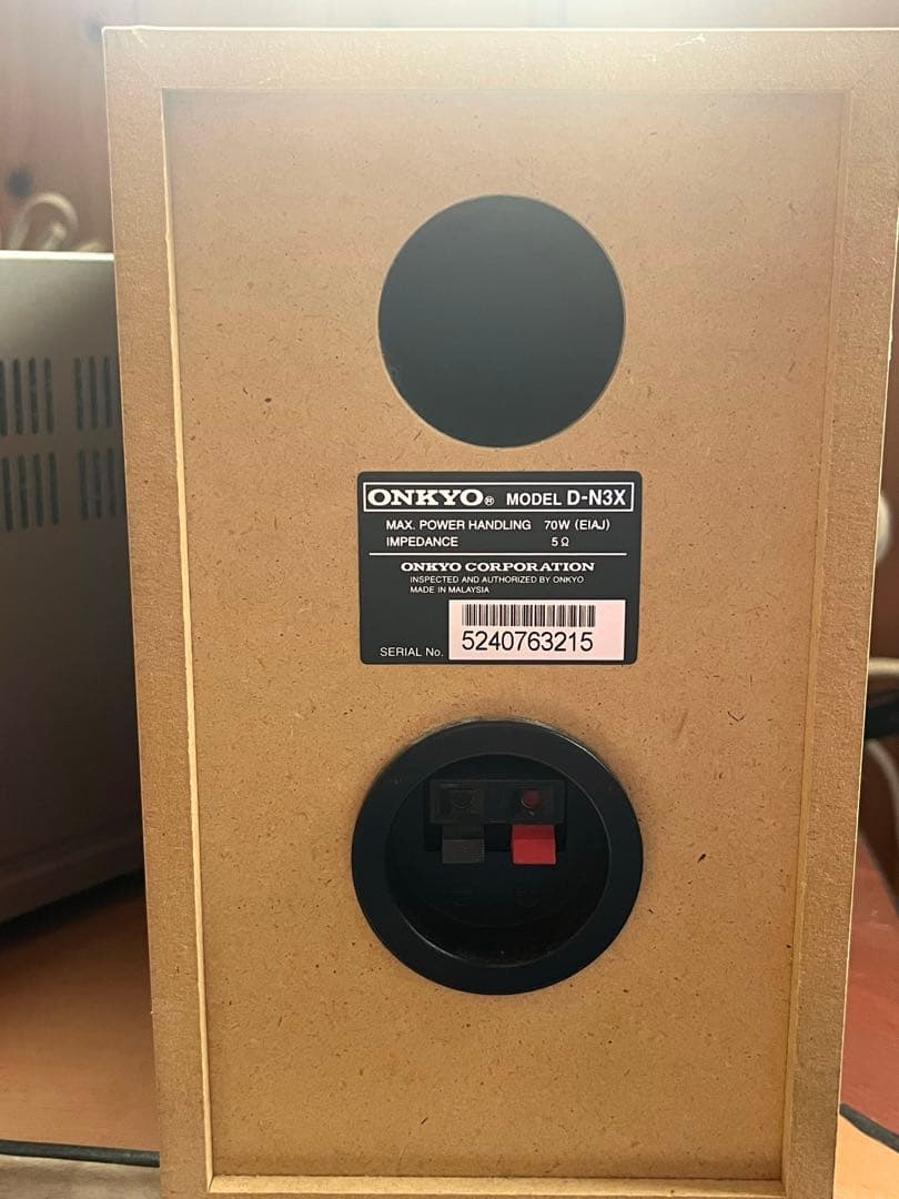 動作確認済 ONKYO CD/MDコンポ FR-N3X スピーカーD-N3X