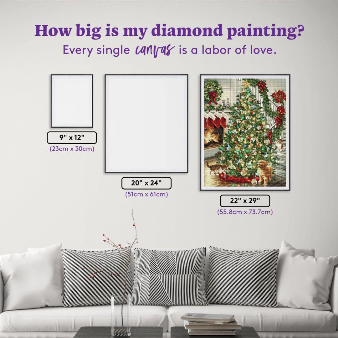 ☆moka様☆ダイヤモンドアートクラブ Merry and Bright DAC