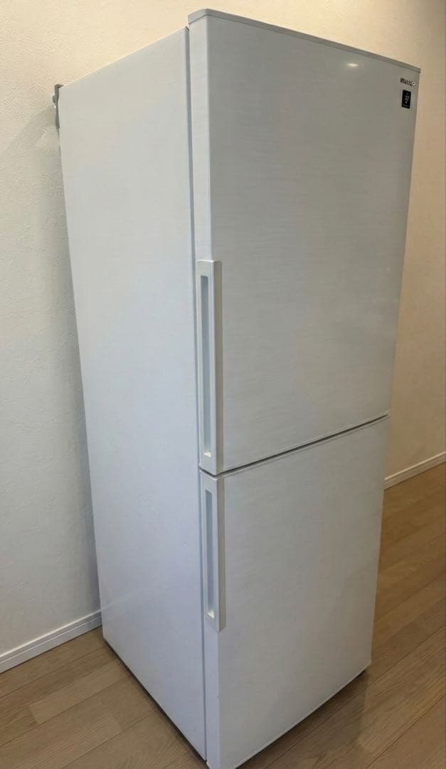 SHARP 冷蔵庫280L 右開き　2ドア　プラズマクラスター