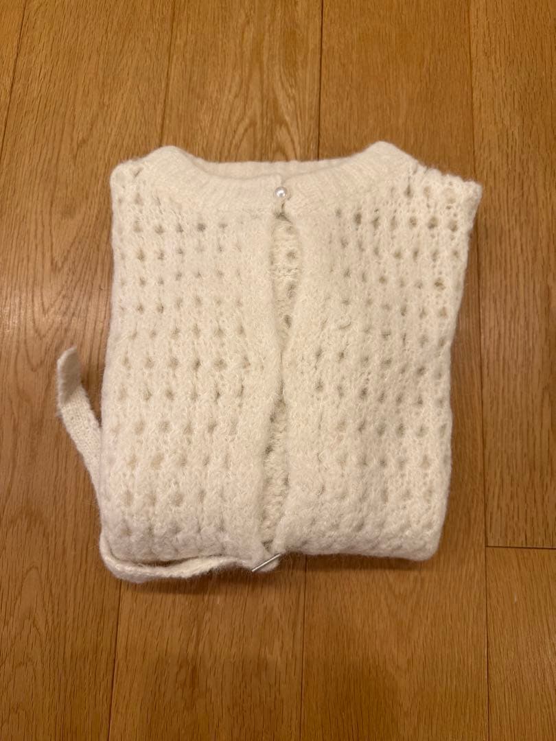 SeaRoomlynn Fluffy Yarn 2way Knitトップス