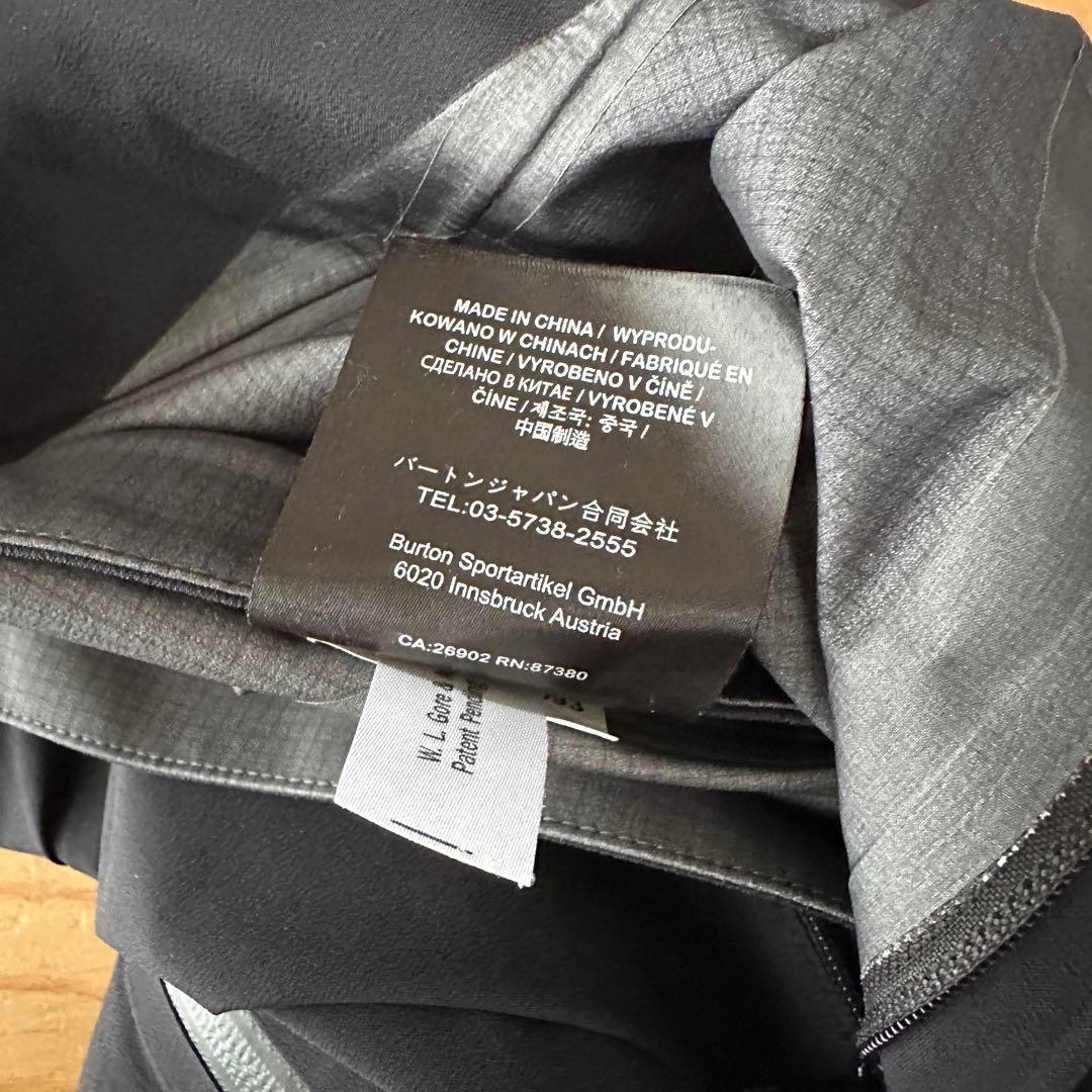 美品 バートンAK457 GORE-TEX PRO BIB PANTS L