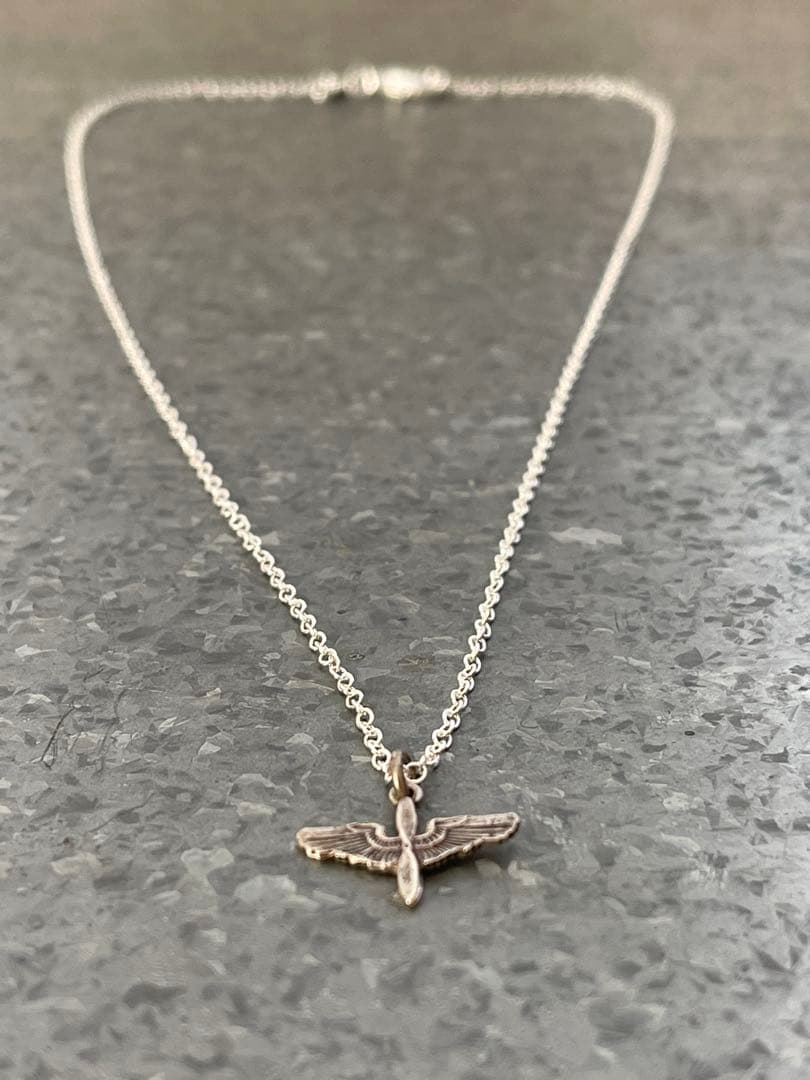 40s ARMY AIR FORCE スウィートハートジュエリー ネックレス