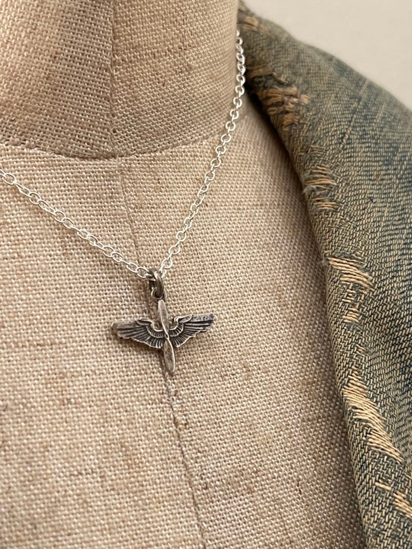 40s ARMY AIR FORCE スウィートハートジュエリー ネックレス
