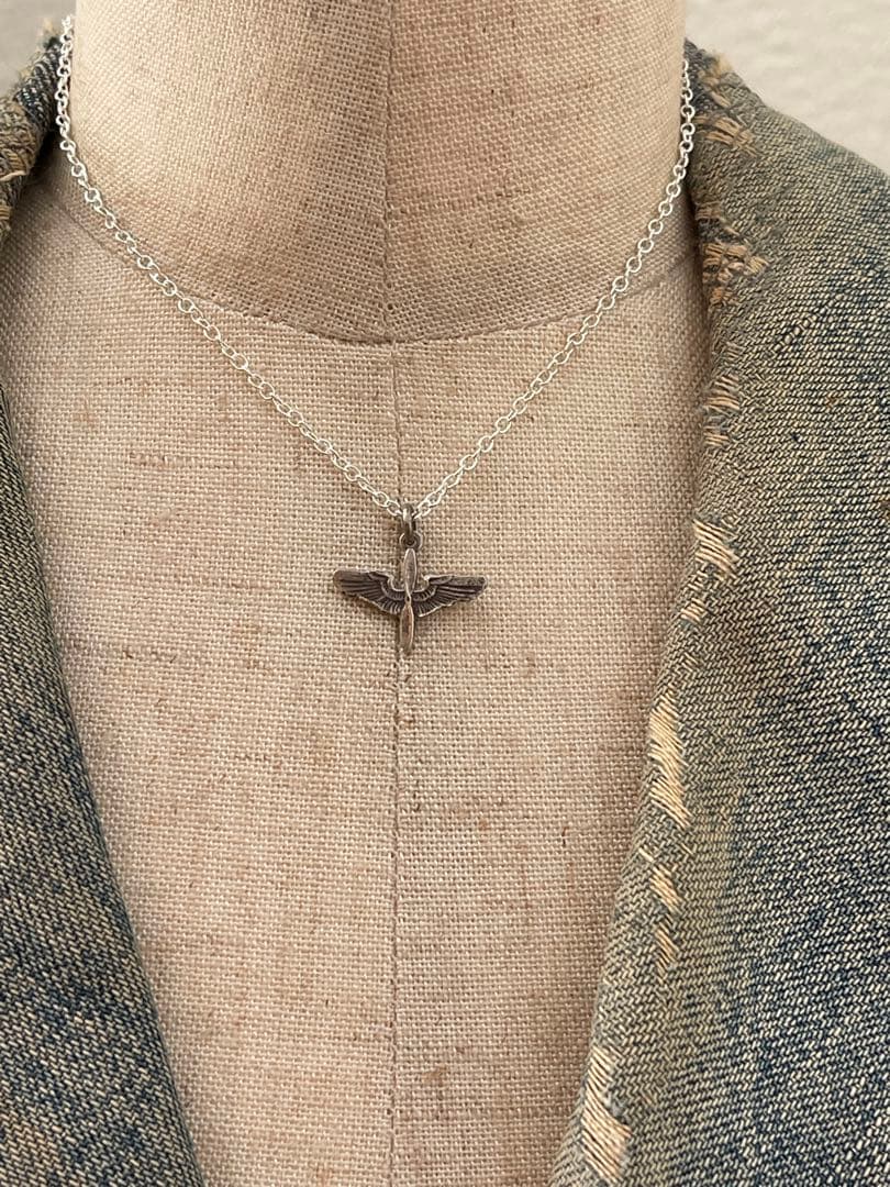 40s ARMY AIR FORCE スウィートハートジュエリー ネックレス