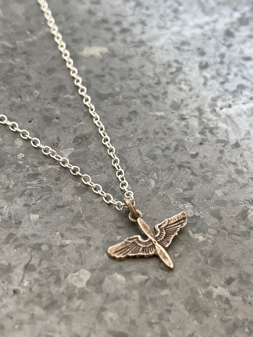 40s ARMY AIR FORCE スウィートハートジュエリー ネックレス