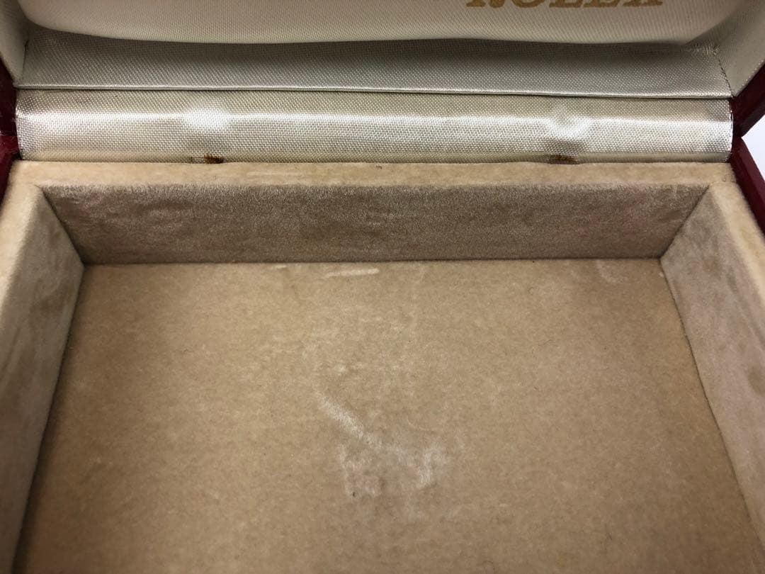 チ*認様 ロレックス　空き箱　外箱　内箱　小冊子　レッド