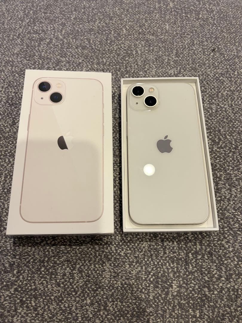 Apple iPhone 13 ホワイト 本体 充電ケーブル付き