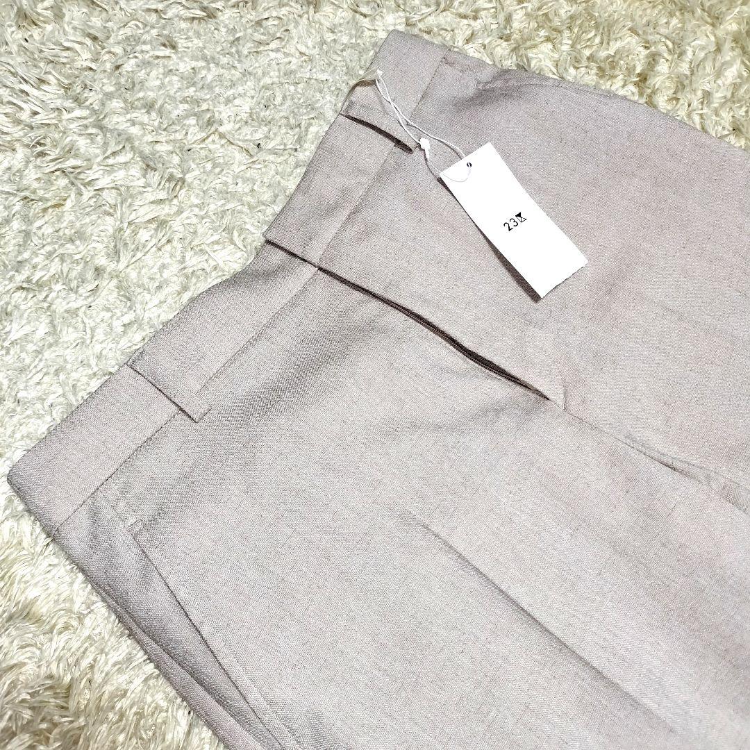 【大きいサイズ】新品✨23区 ニジュウサンク ノーカラースーツ パンツ 44