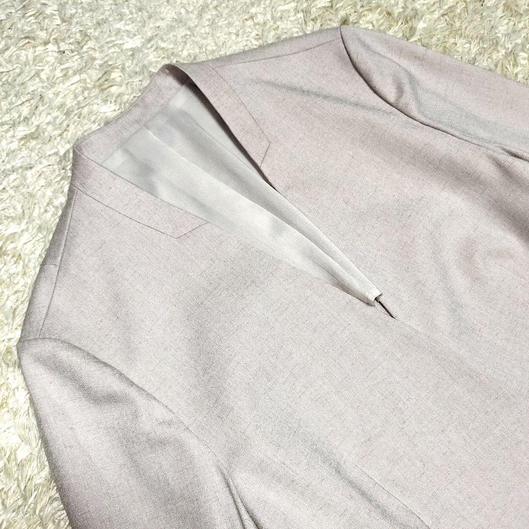 【大きいサイズ】新品✨23区 ニジュウサンク ノーカラースーツ パンツ 44