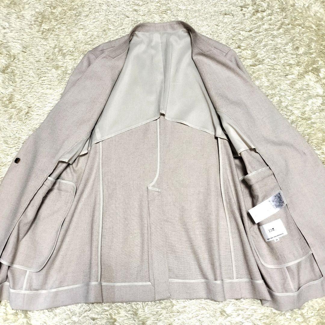 【大きいサイズ】新品✨23区 ニジュウサンク ノーカラースーツ パンツ 44