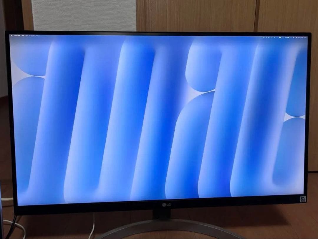 【禁煙　ペット無】LG 4K ２７インチモニター　27UK600W