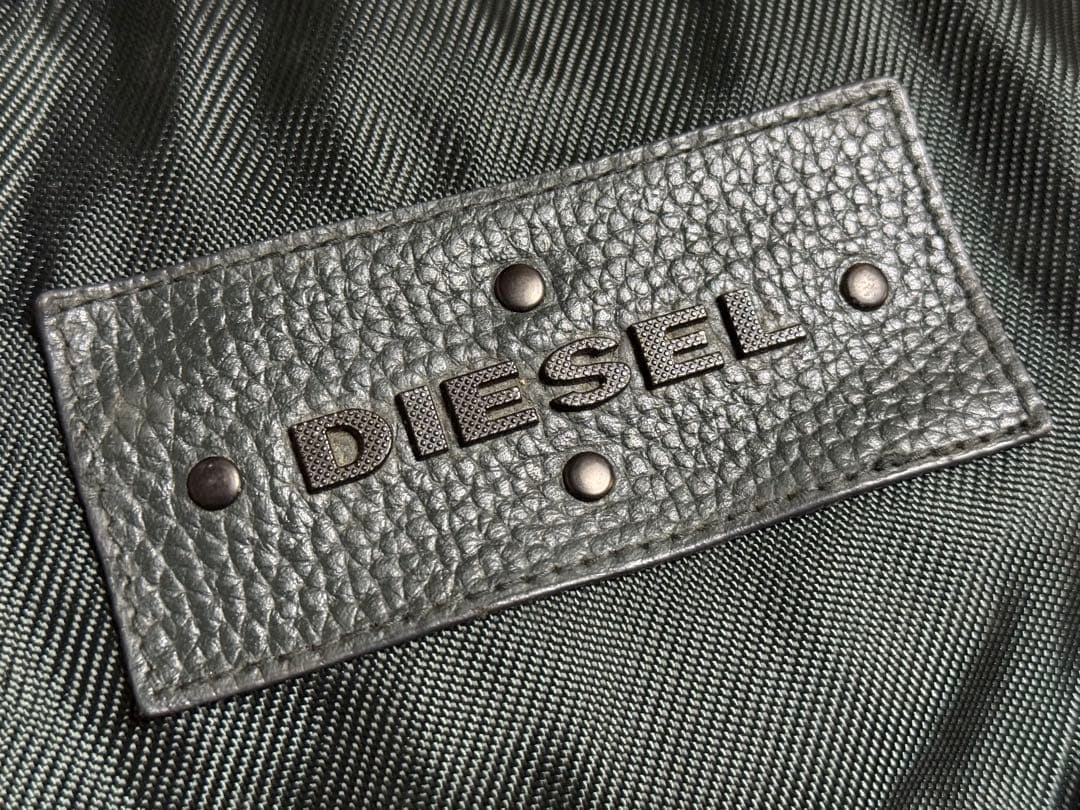 【正規品】DIESEL レザー使い　ボストンバッグ　レアモデル【高級感あり】